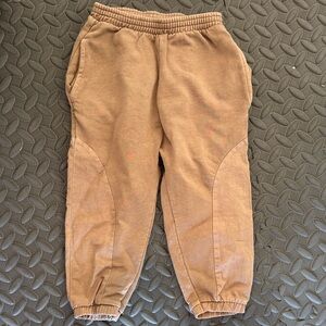 Zara Kids Brown Jogger Sweatpants